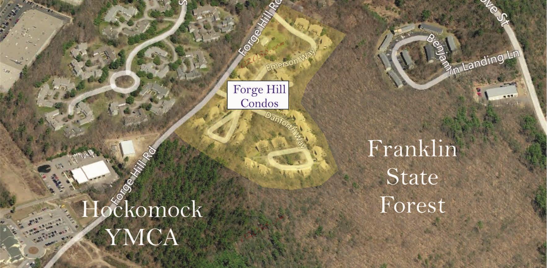 Hill Condos enjoy easy access to Y, walking trails Frankin, MA