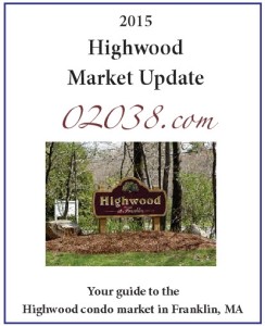 Highwood Condos Franklin MA - sales report cover