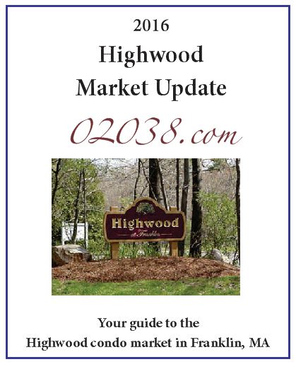 Highwood Condos Franklin MA - full sale report 2016