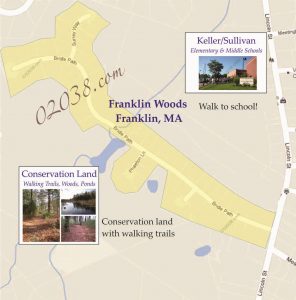 franklin woods bridle path franklin ma map