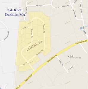 oak knoll franklin ma map2
