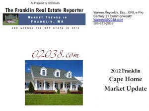 Franklin ma real estate 2012 recap cape homes