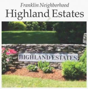 highland estates highridge franklin ma