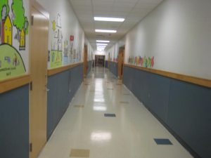 Oak Street Elementary School Franklin MA - hallways