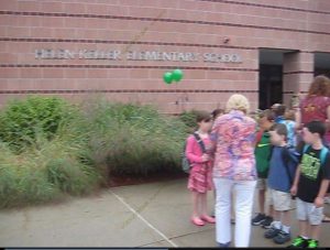 Franklin MA first day of school - Keller Elementary