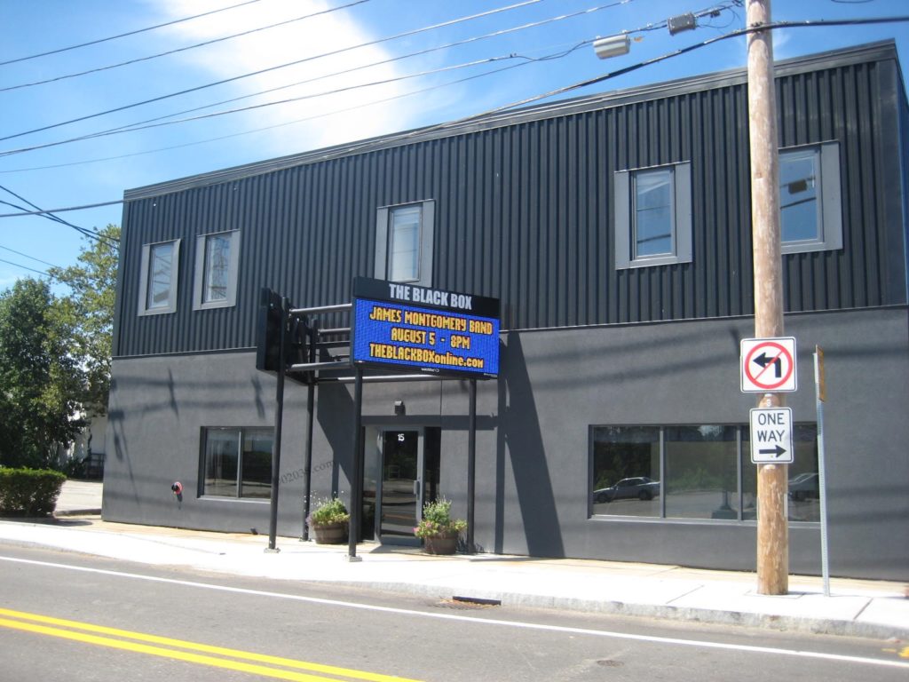 Black Box Theater Franklin MA new facade 1