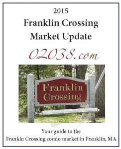 Franklin Crossing Franklin MA - 2015 sales report cover
