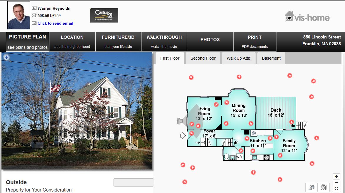 850 Lincoln St floor plan