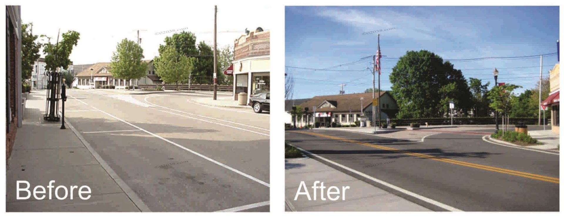 Downtown Franklin MA 02038 – before after 3 | 02038 Real Estate