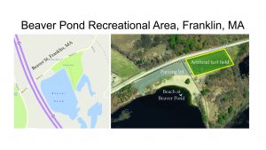Beaver Pond Recreational Area Franklin MA location