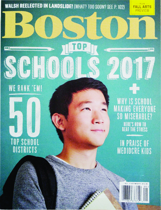 Boston Magazine 2017 school rankings