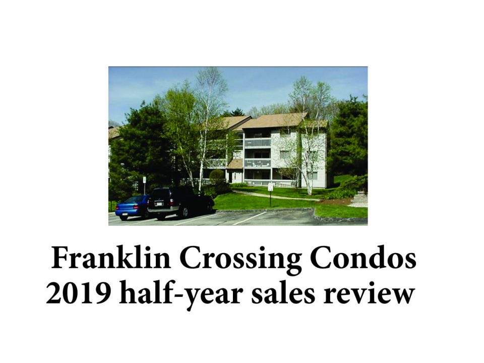 Franklin Crossing Condos Franklin MA - 2019 avg sale price