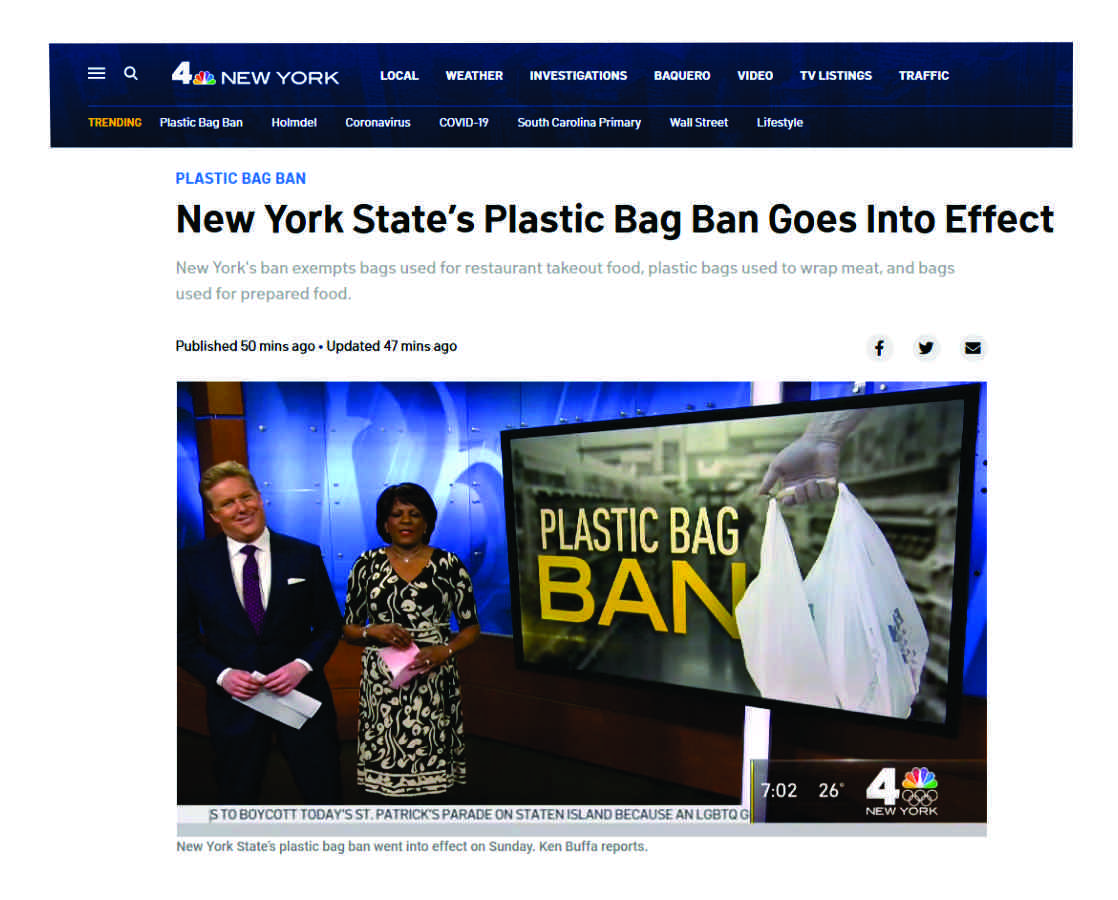 New York State to ban plastic bags—here's why