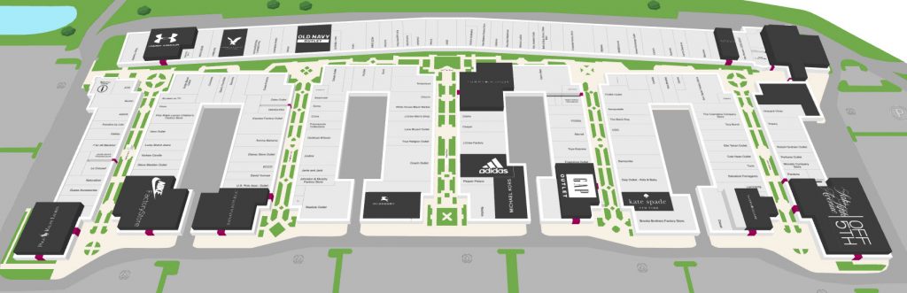 Naopak Z vazek Kontaminovan Wrentham Outlets Map Ko ile Nylon Toxick 